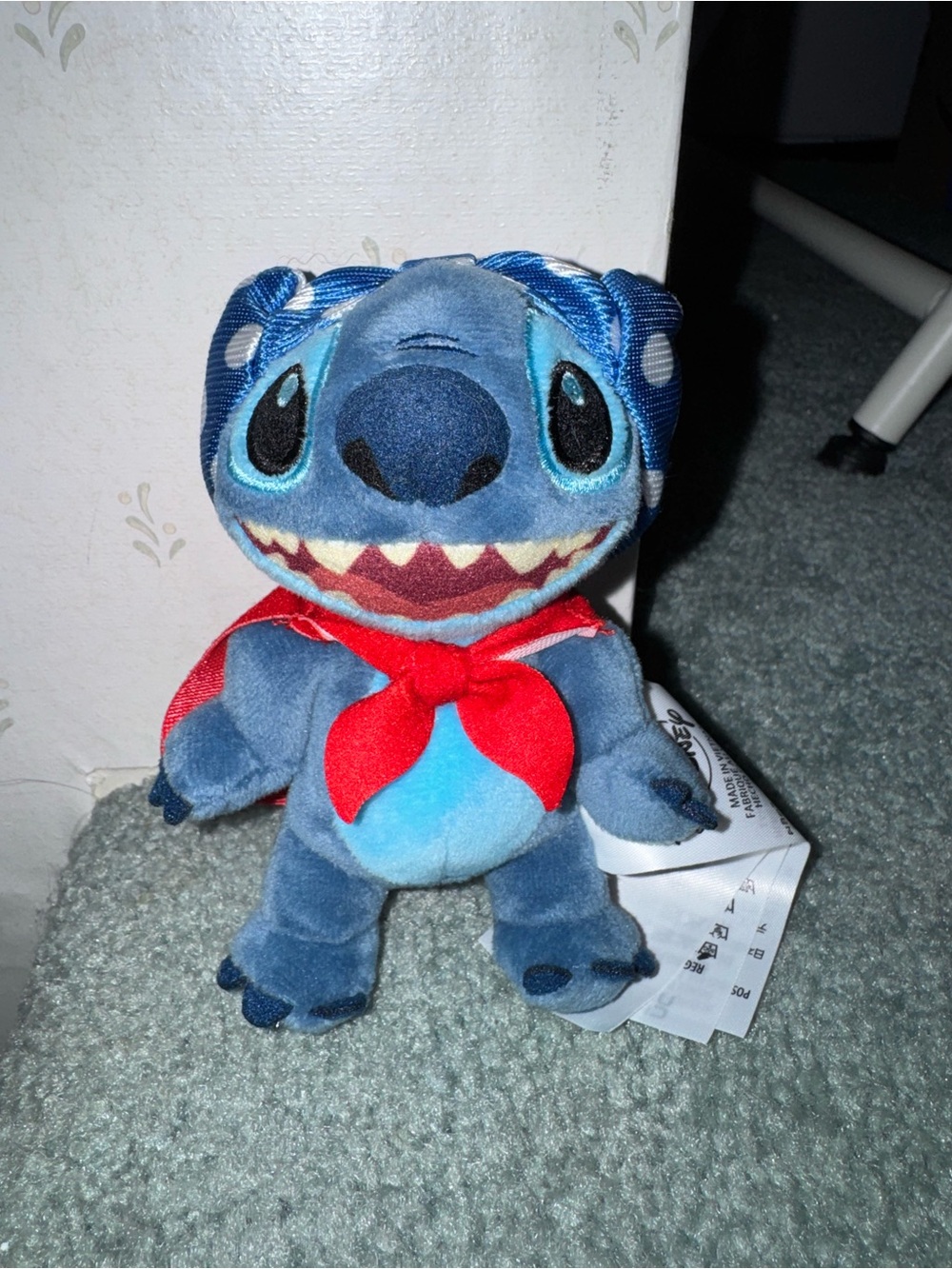 Super Hero Stitch Plush Keychain Bag Charm – Stitch 626 Day 2026 – Lilo & Stitch